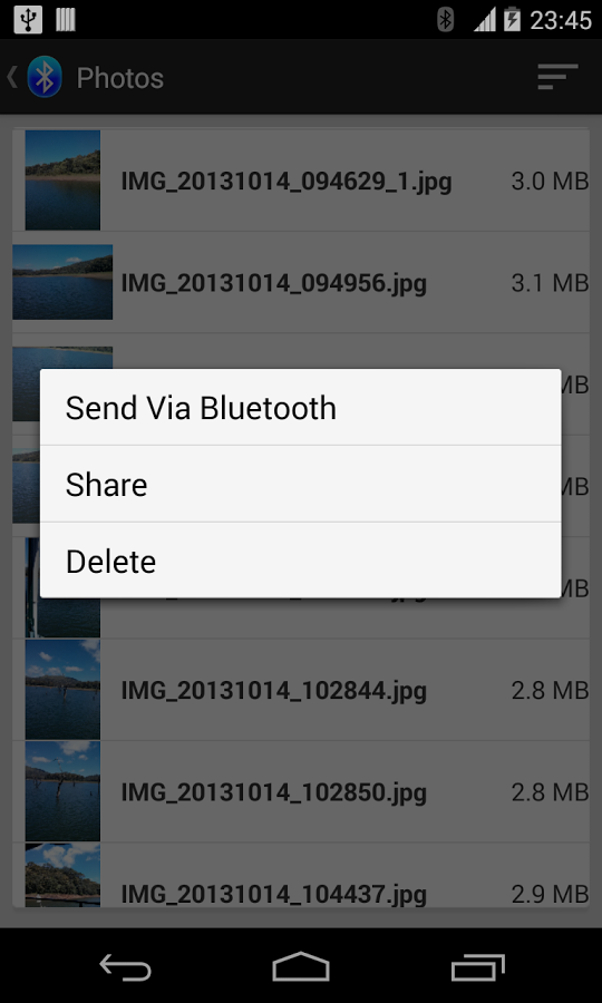 Bluetooth File Share截图8