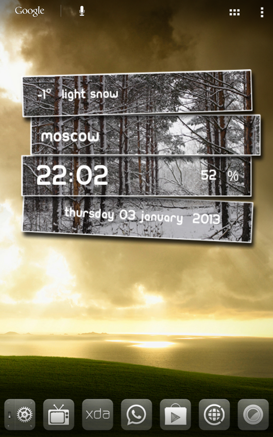 Weather Labels Zooper Skin截图1