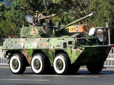 中国92式装甲车是由中国北方工业总公司在1986年推出的轮式装甲车辆