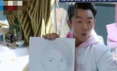 明星画画水平 郑恺赵丽颖小学生, 杨幂中学生,