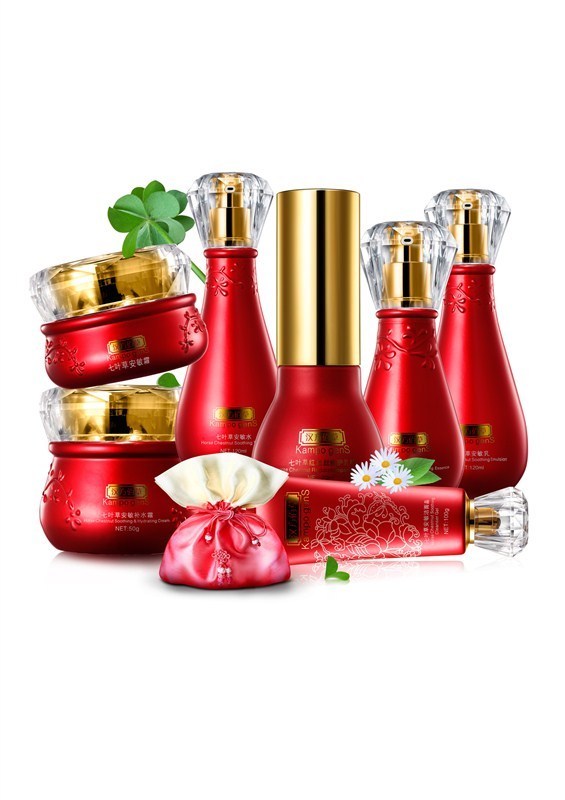 汉方一族七叶草安敏的去红血丝的效果怎么样_