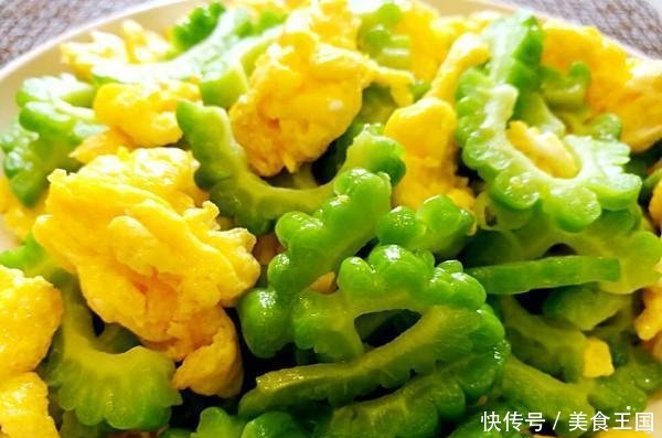 美食推荐苦瓜炒鸡蛋,豆腐滑鱼,豆豉花菜的做法