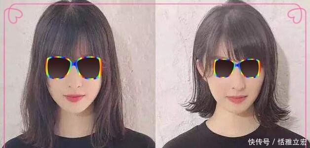 中长时尚选这6款喜欢发齐肩,款款都短发耐看,心理分析烫发女生发型图片