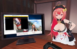 《3D定制女仆2》支持VR桌面模式 女仆在你身边