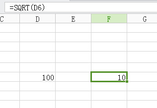 在excel表中插入开根号的公式~要怎么做?