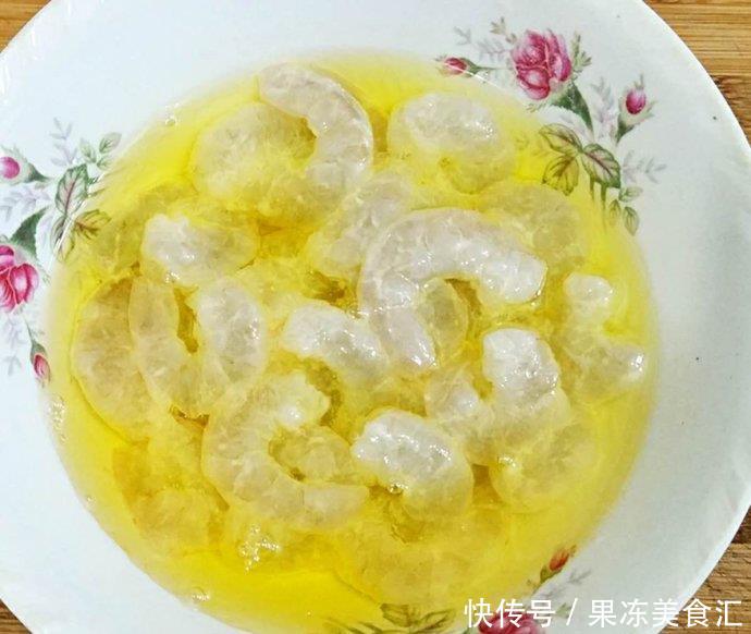 清炒色泽,口感莹白,虾仁,Q弹爽滑,蘸些醋吃,味更视频裁皮教程图片