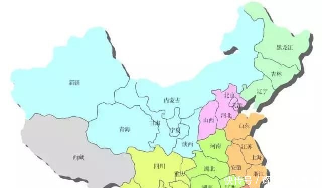 中国各省份是如何形成现在的形状的?