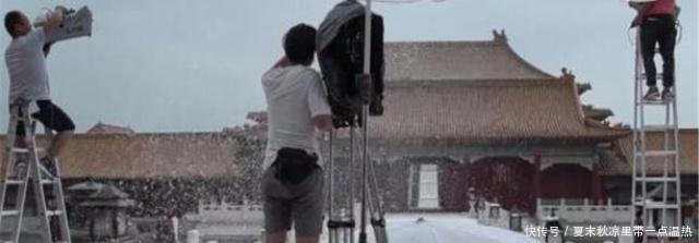 《延禧》夏天拍摄雪景,居然耗费巨资人工降雪