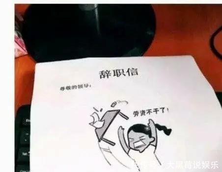 我用一个表情把老板辞了!奇葩晒表情辞职信自带信网友包微导出图片