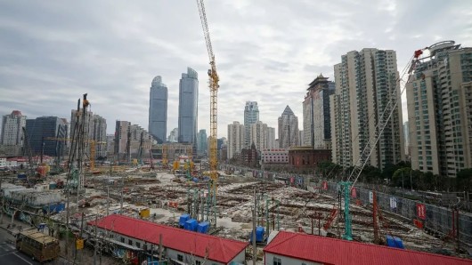 徐家汇中心最新进展: \"浦西第一高楼\"离我们又进一步