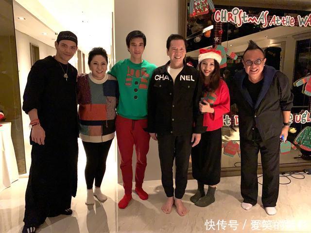 郭碧婷与向佐一起过圣诞,向太向华强都在场,郭