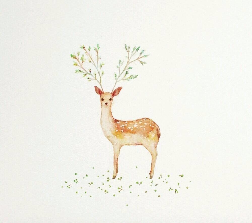 微笑(陈炎平)诗歌:《鹿的传说》诗一首