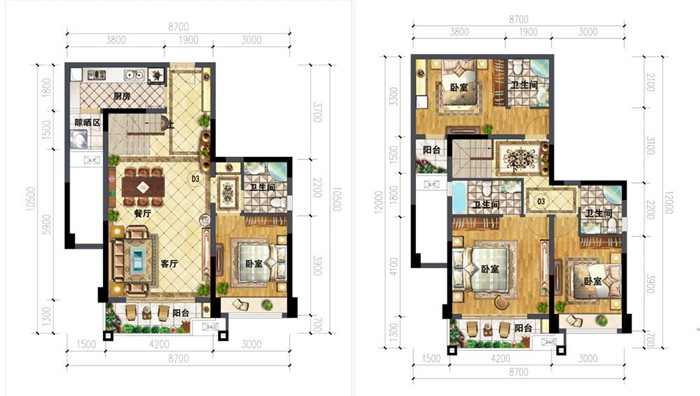 青江新区跃层项目 I-BOX部落阁 不一样的居住新生活