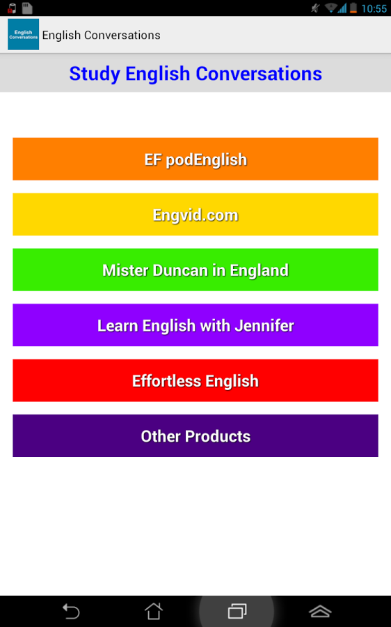 English Conversations截图1