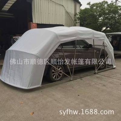 汽車車棚圖片大全（太陽能充電站車棚建設(shè)指南，汽車庫車棚圖片大全） 結(jié)構(gòu)地下室施工 第3張