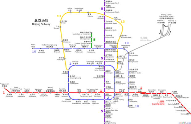 求北京旅游线路图_360问答
