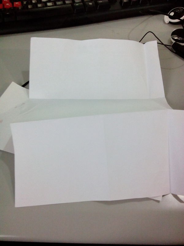 会计凭证附件是A4纸怎么折好?