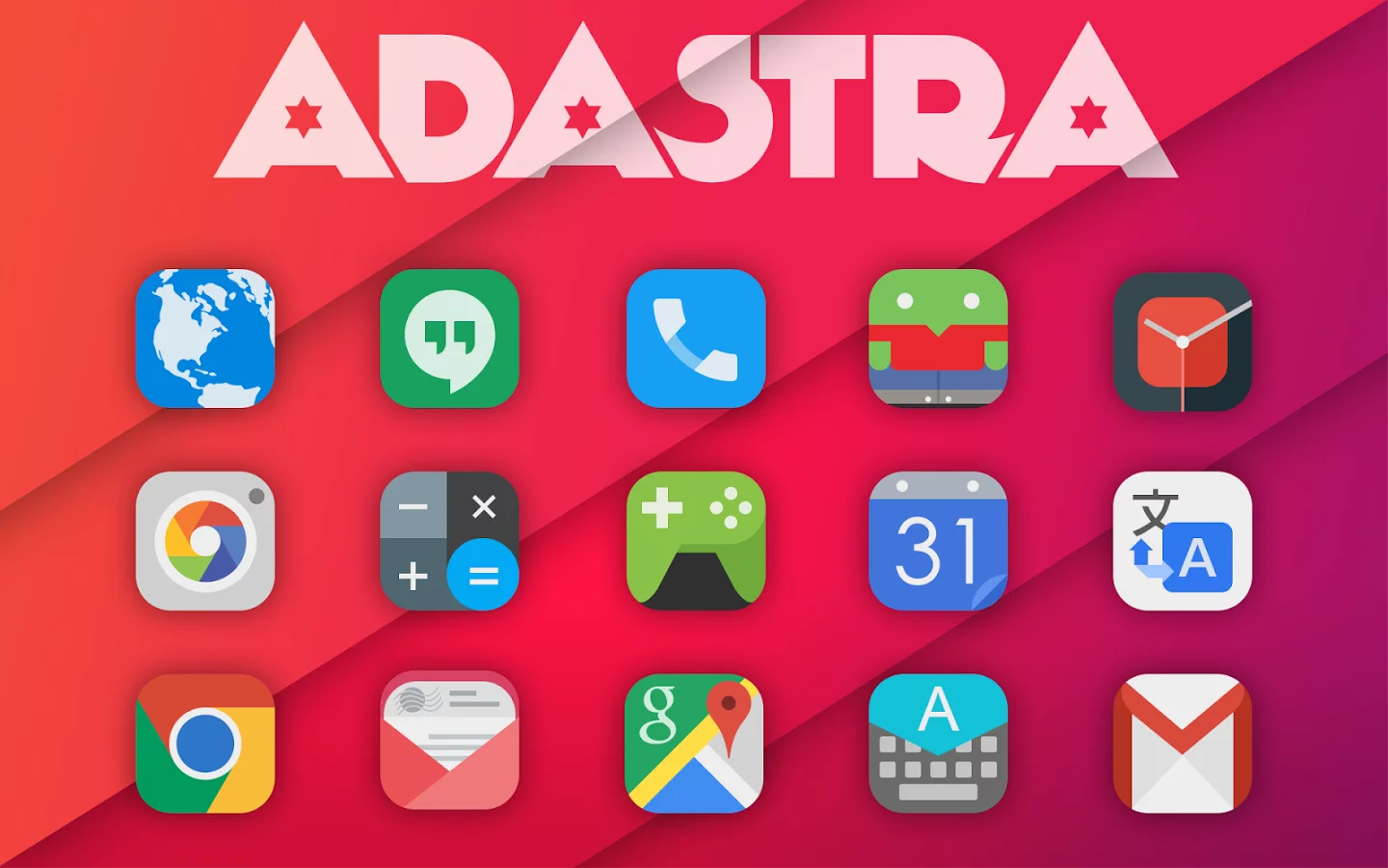 Adastra - Icon Pack截图2