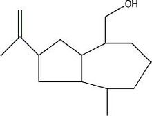 其它:现商用的香根醇为双环醇与三环醇的混合物,两者的含量约为50%.