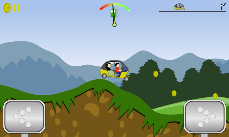 Indian Hill Climb AutoRickshaw截图2