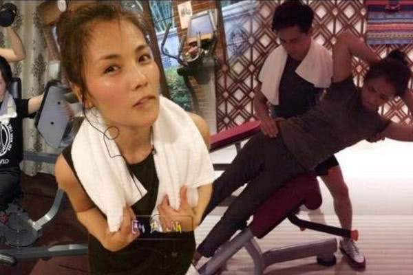 刘涛健身照,赵丽颖健身照,袁姗姗健身照,都输给