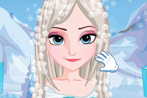 <em>艾莎漂亮的发型</em>,<em>艾莎漂亮的发型</em>小游戏,360小