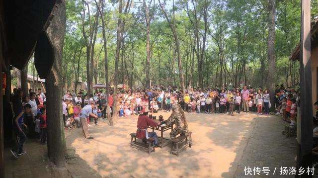 五一那天景阳冈武松打虎地, 竟然变成一个景点