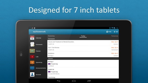 myHomework Student Planner截图6