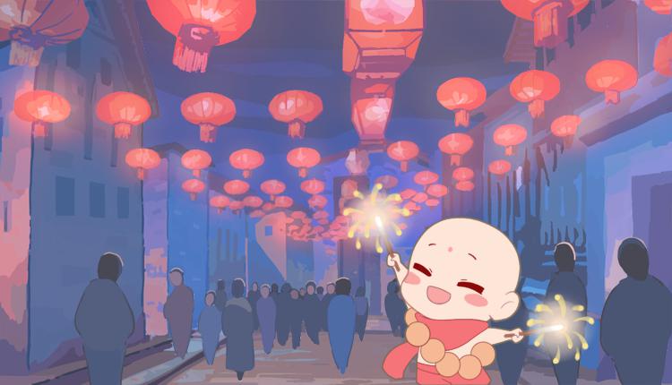 大年初一锣鼓喧天! 《镇魔曲》小光头SSR级新春明信片首曝!