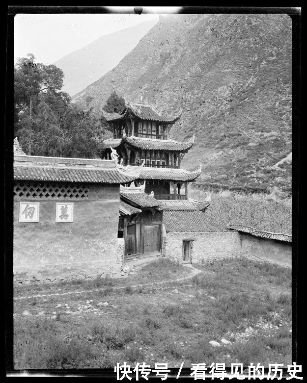 百年前的老照片 带你看看那时候的美丽汶川