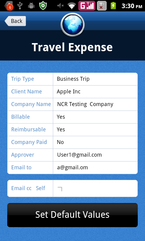 travel expense
