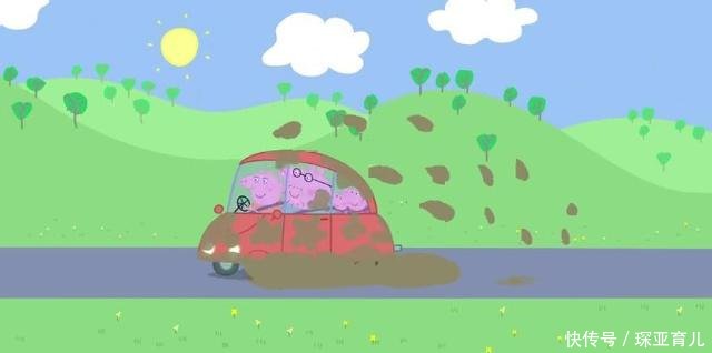 小猪佩奇中日常打脸的难道只有猪爸爸!网友看