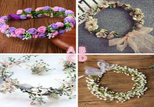 心理测试:四个花环最喜欢哪一个?测出你身边谁会背叛你!