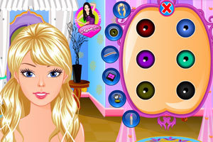 芭比娃娃做美容,芭比娃娃做美容小游戏,360小