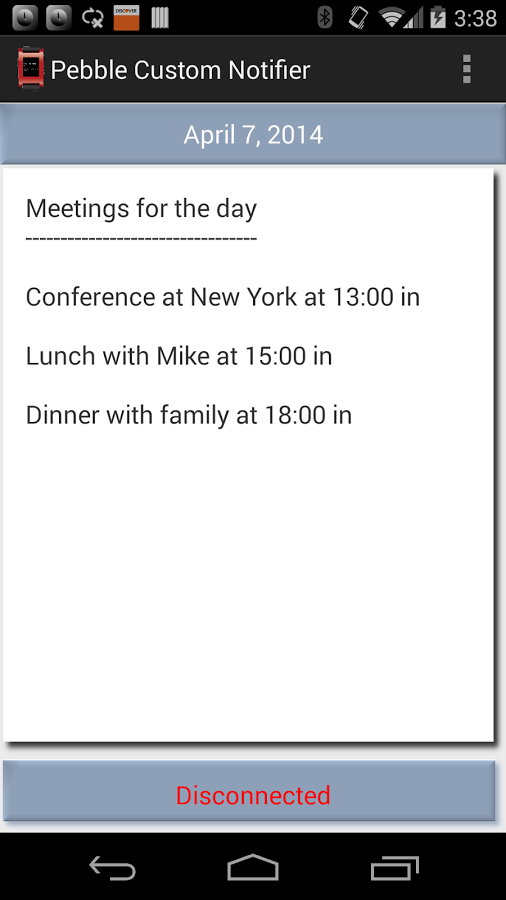 Pebble Custom Notifier截图5