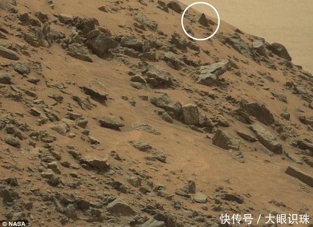 外星文明曾占领过火星?好奇号探测器在火星拍摄到一些奇怪的东西