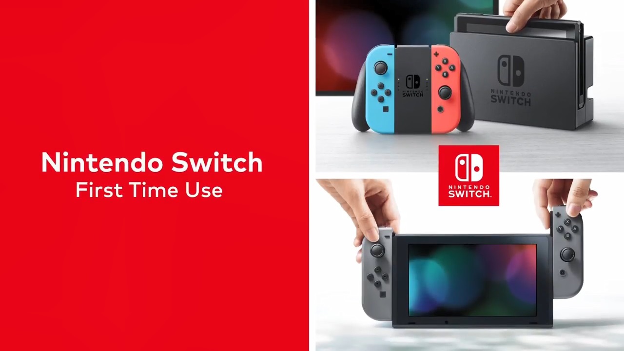 任天堂Switch首次开机设置视频公开 正确的开