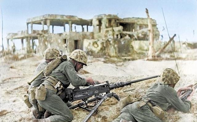 二战末美军步兵连都有哪些武器火力这么猛,难