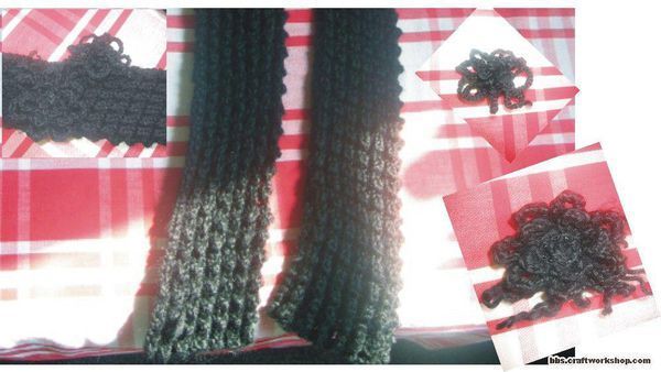 织围巾的开头怎么织的图片_360问答