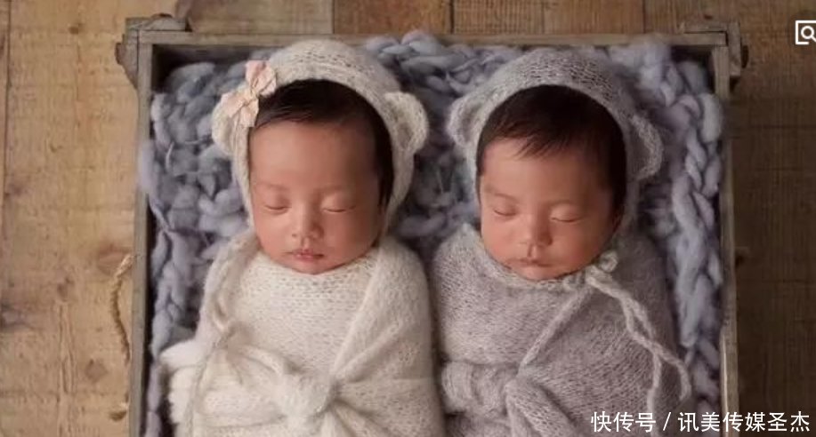 谢娜晒出双胞胎女儿照片,网友直呼太可爱!难怪