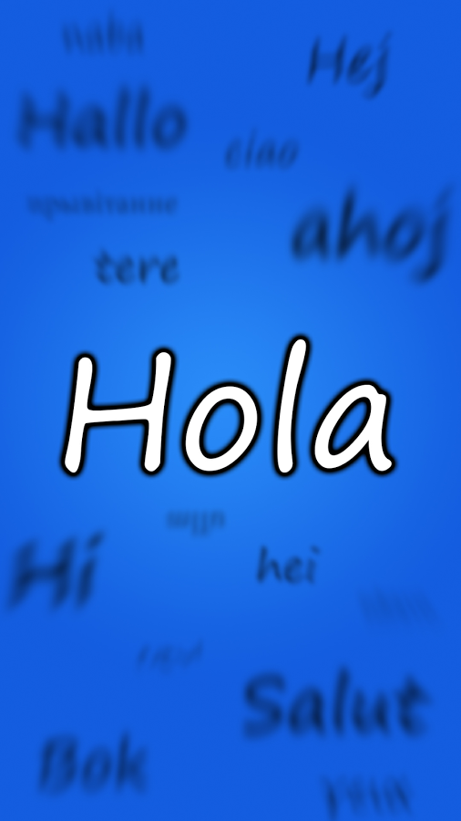 Traductor HOLA截图4