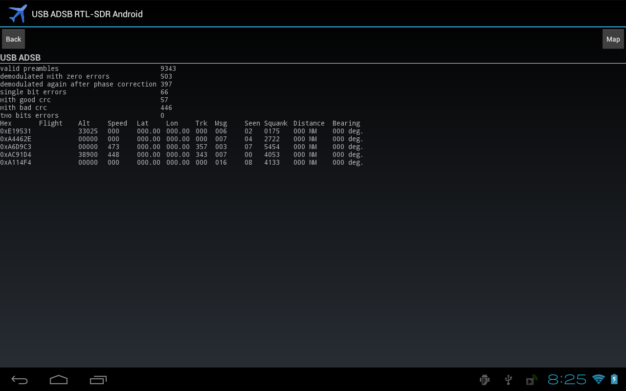 ADS-B on USB SDR RTL截图18