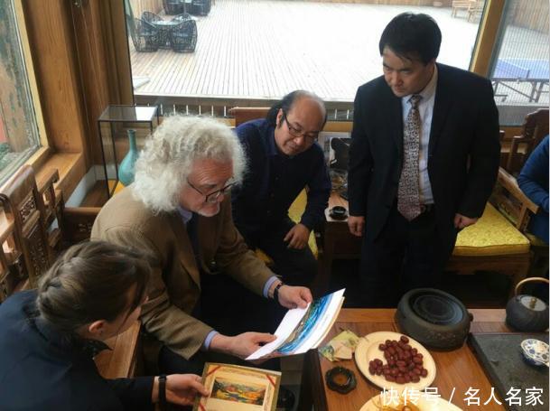 白俄罗斯共和国文化联盟主席来京接见徐建新教