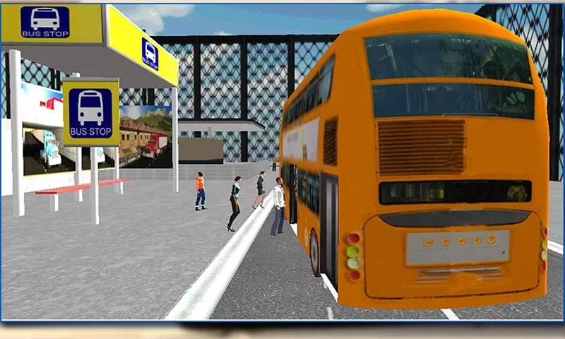 城市公交车司机3D模拟器截图16