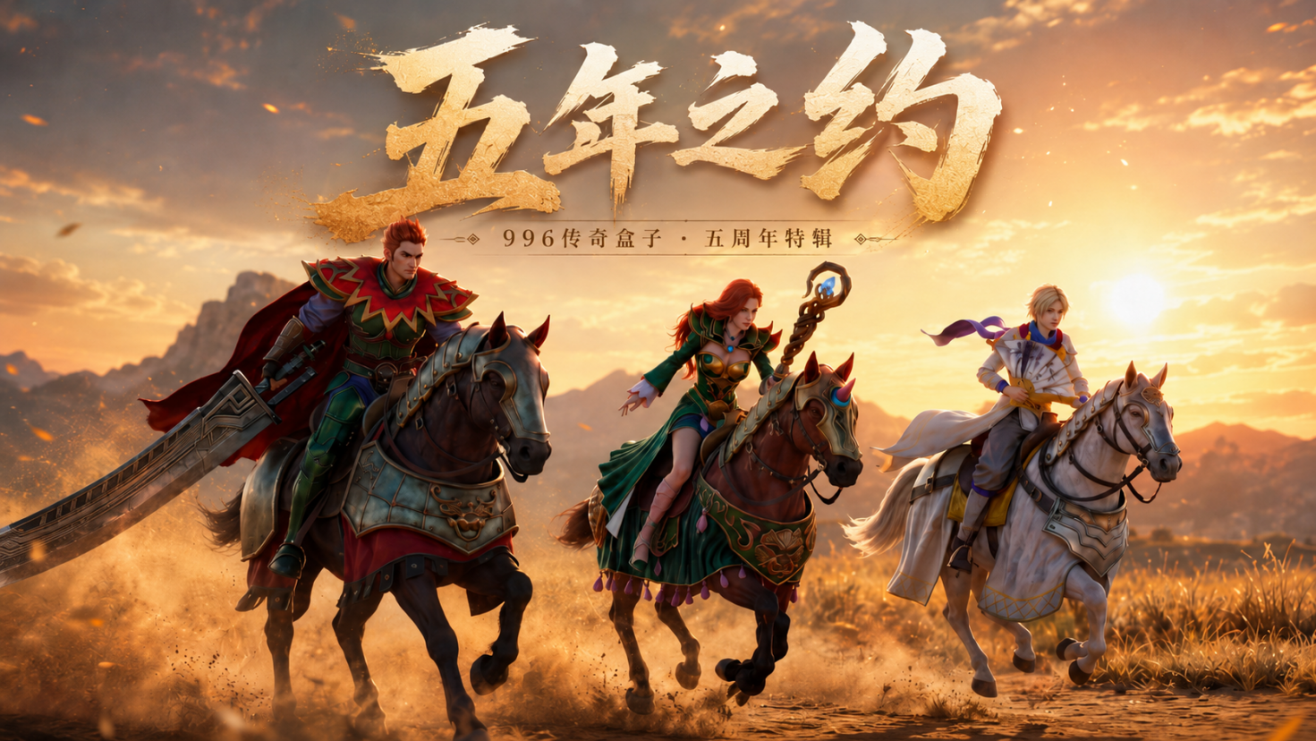 五载金身铸“唯一正统”，996传奇盒子5周年：万境归盒，传奇不灭
