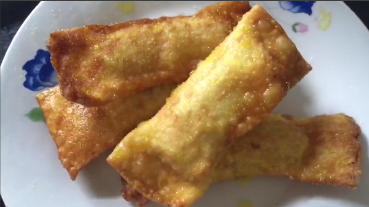 美&middot;食 吃剩的饺子皮别扔掉，和香蕉一起做出的香蕉派比麦当劳的都好吃