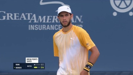 【全场回放】鲁内2-0博尔热斯 2024ATP辛辛那提大师赛第二轮