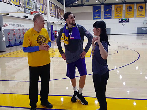 NBA最前线 [NBA最前线]20190208 张指导探访金州勇士