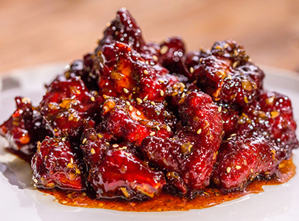 美食台 糟炸糖醋排骨 酥嫩的小妙招