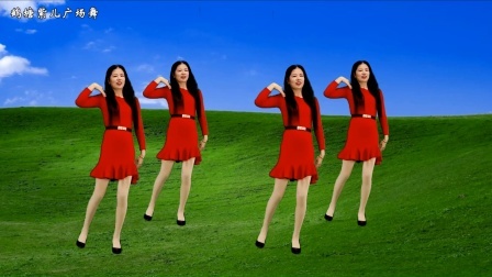 动感广场舞，简单好看的32步《火火的姑娘》